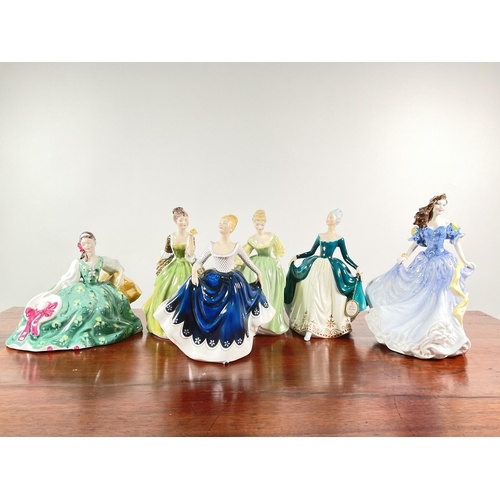 Royal Doulton: a collection of six figures comprising "Rebec...