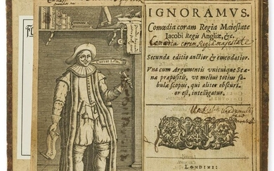 Ruggle (George) Ignoramus. Comoedia coram Regia