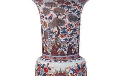 SAMSON - XIXe siècle Important vase de forme... - Lot 70 - Aponem