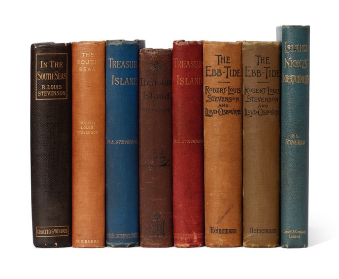 STEVENSON | Eight first editions, 1883-1900