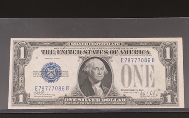 Series 1928B "Funny Back" $1 Silver Certificate
