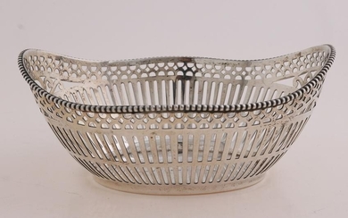 Silver candy basket
