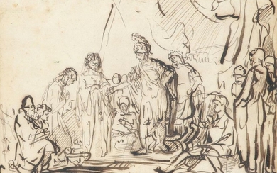 Sir David Wilkie RA (1785-1841) The continence of...