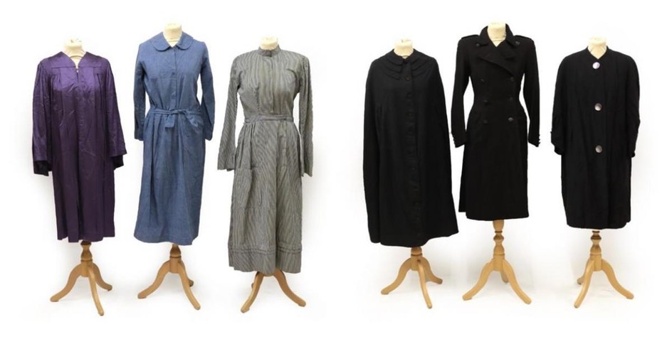 Six Items of Circa 1930's-1950's Ladies' Costume, comprising a Rensor...