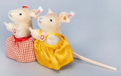 Steiff Town Mouse & Country Mouse Pair Prototype / NFS