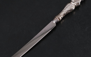 Sterling Silver Handled Stainless Steel Challah Knife