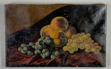 Still Life Fruit Bowl Oil Painting on Canvas