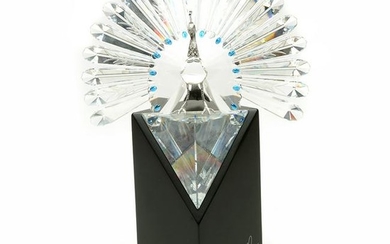 Swarovski Limited Edition Crystal "The Peacock", Number