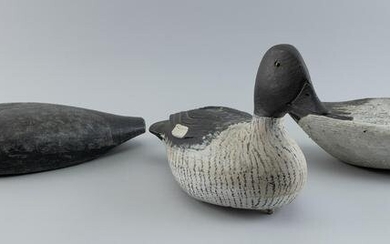 THREE DECOYS 20th Century Lengths from 14” to 17”.