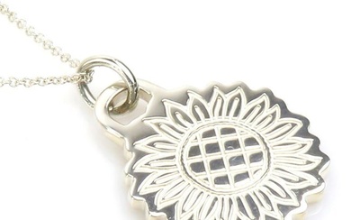 Tiffany TIFFANY&Co. Necklace GO WOMEN 2020 Sunflower Silver 925 Women's