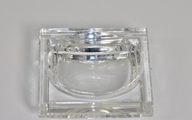 Twelve Baccarat Glass Square Small Glass "Bowls"