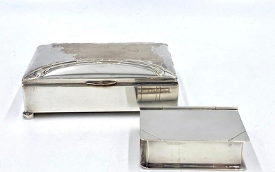 Two Silver Plated Boxes