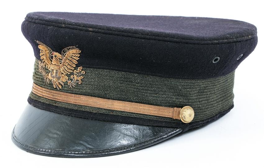 US ARMY MODEL 1902 STAFF OFFICER DRESS BLUE HAT