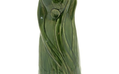 Van Briggle Art Pottery Green Vase.