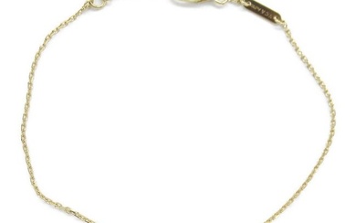 Van Cleef & Arpels Frivol Mini Diamond Bracelet Clear K18 (Yellow Gold) diamond