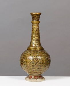 Vase Inde ca 19° siècle Albâtre. H. 28 cm…