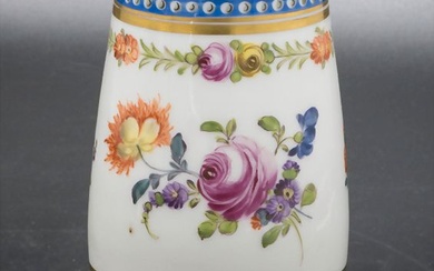 Vase mit Silbermontur / A vase with silver mount, Frankreich, um 1880