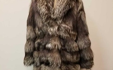 Vera Pellicia Full Length Fox Fur Coat