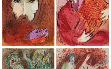 Verve: Four Plates (Mourlot 132, 134, 233 & 235; See Cramer Books 25 & 42), Marc Chagall