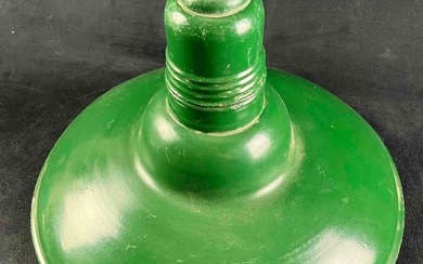 Vintage Metal Ceiling Lamp Shade Green