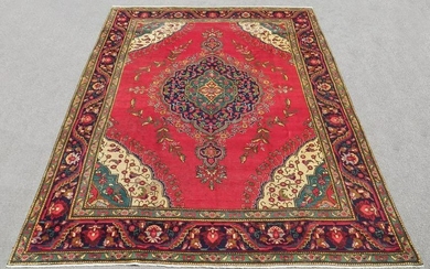 Vintage Persian Tabriz 12.7x9.5