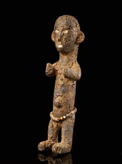 Voodoo statue with rests of polychrome, Fon pepople