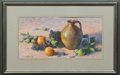 W. Schultz (1919-2005), "Still Life of Fruit and a