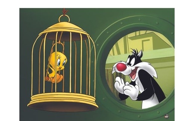 WARNER BROTHERS ** BIRD IN A GUILTY CAGE** GICLEE