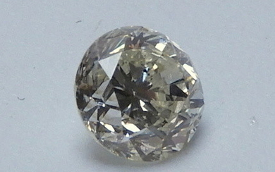 s17 - Diamond on 1.04 carat round brilliant...