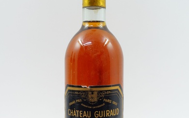 1 bouteille CHÂTEAU GUIRAUD 1978 1er cru Sauternes (base goulot