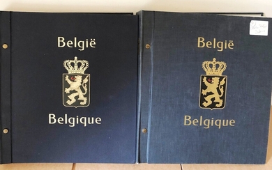 1 collection de Belgique en 2 albums DAVO depuis 1850/1975 **/*/obl pour la majorité neufs...