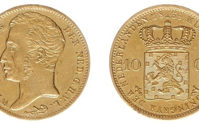 10 Gulden 1839 (Sch. 188) - Gold - good XF,...