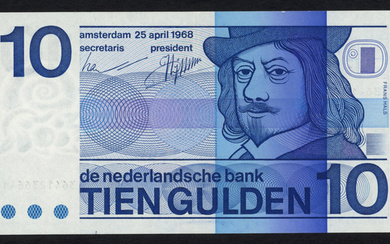 10 Gulden 25.4.1968 Frans Hals from "the Oxenaar Archives" #3641236641...