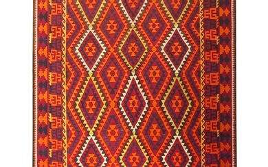 10 x 18 Handmade Tribal Afghan Kilim Rug