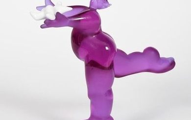 Dreamo a Daum limited edition glass figure sculptu…