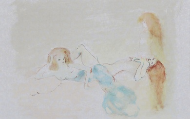 15 estampes + 2 œuvres originales > Leonor Fini (1907-1996), Femmes nues, lithographie sur papier...