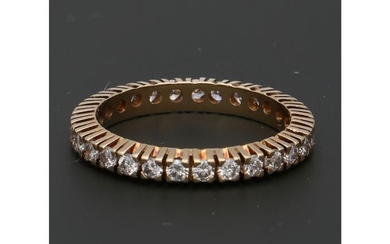 18 kt. Gold - Ring - 0.60 ct Diamond
