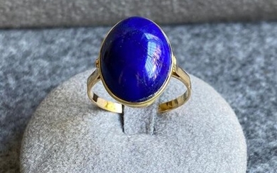 18 kt. Gold - Ring Lapis lazuli