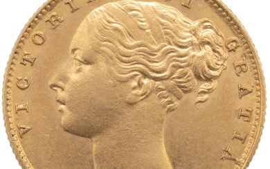 1879-S Queen Victoria Sydney mint gold 'Young Head' Sovereig...
