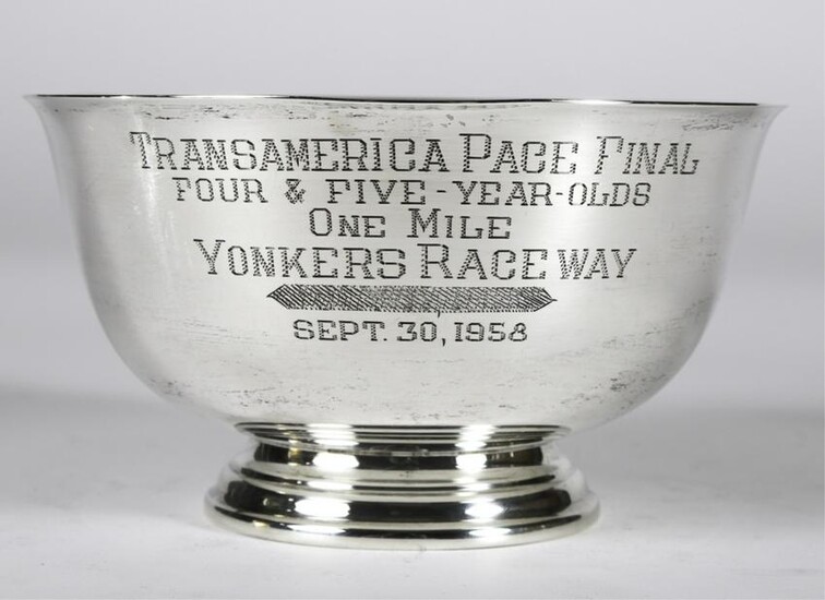 1958 TRANSAMERICA PACE FINAL YONKERS RACEWAY