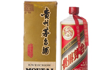 1980-1986 年 "飛天牌"貴州茅台酒 "大飛天" Kweichow Flying Fairy Moutai circa 1980-1986...