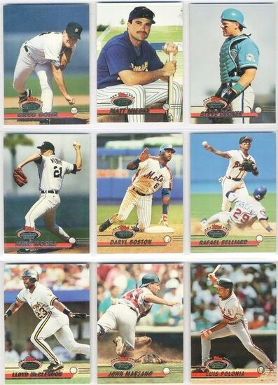 1990s Topps Stadium Club Baseball Cards (9)