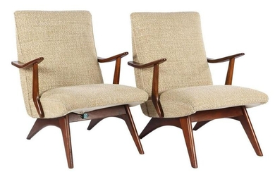 2 midcentury Dutch armchairs