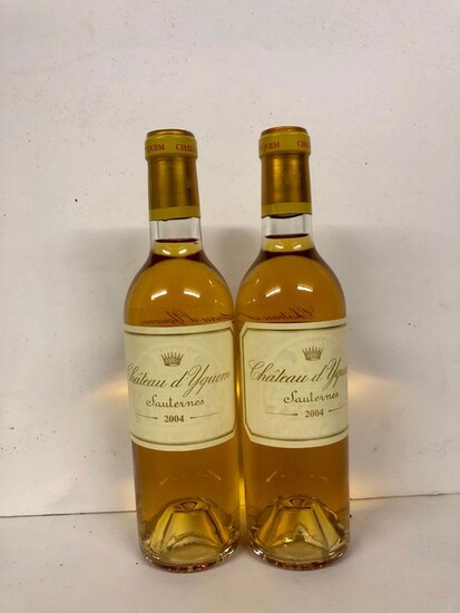 2004 Château d'Yquem - Sauternes 1er Grand Cru Classé A - 2 Half Bottles (0.375L)