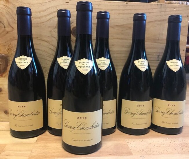 2018 Gevrey-Chambertin - Domaine de la Vougeraie - Bourgogne - 6 Bottle (0.75L)