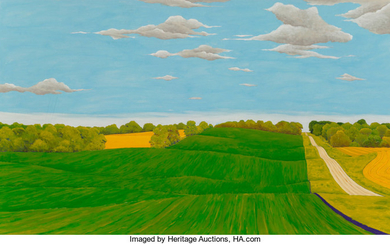 Roger Laux Nelson (b. 1945), Stearn's County, Minnesota (1977)