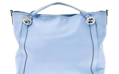 Gucci - 2WAY light blue ladiesShopper bag