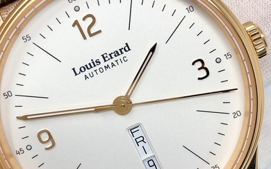 Louis Erard - Automatic Heritage Collection White Dial Rose Gold - 72288PR11.BARC80 "NO RESERVE PRICE" - Men - Brand New