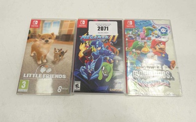 3x Nintendo Switch gamesCondition Report There is no condition report...