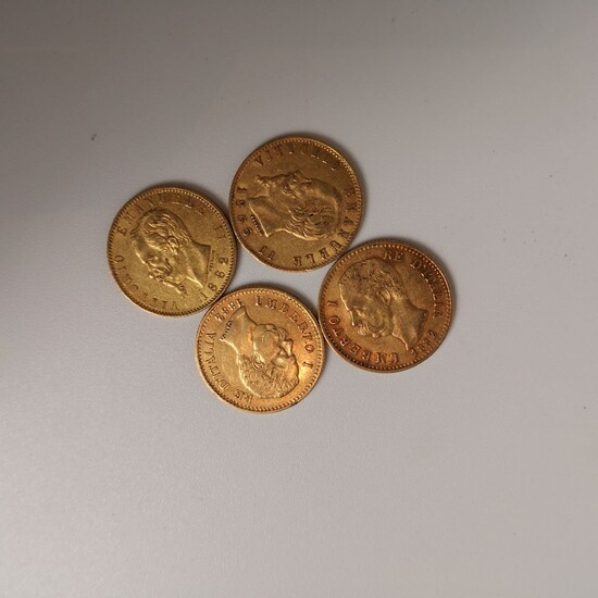 4 pieces de 20 francs or, Savoie 1862 / 1865... - Lot 57 - Paris Enchères - Collin du Bocage